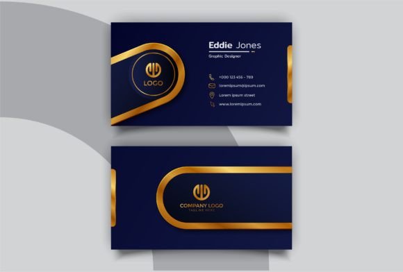 Download Luxury Gold Business Card Design - Luxury Collection