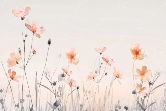 Download Delicate Floral Artwork - Delicate Collection