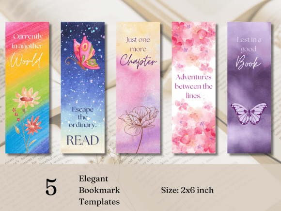 Download Canva Bookmark Printable Templates - Printable templates Collection