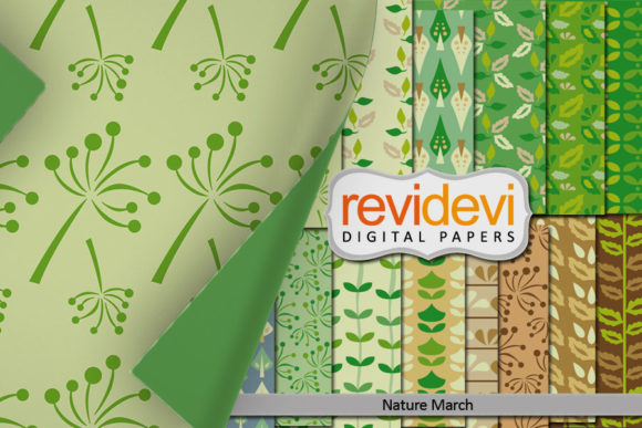 Download Green Nature Patterns - Nature Collection