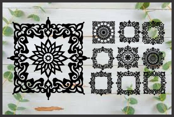 Download 10 Luxury Mandala &amp; Ornate Frames - Luxury Collection