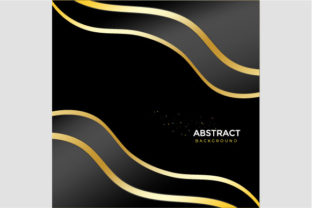 Download Golden Black Abstract Background - Premium Resources