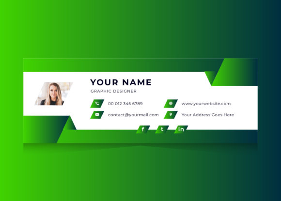 Download Multipurpose Email Signature Template 06 - Nature Collection