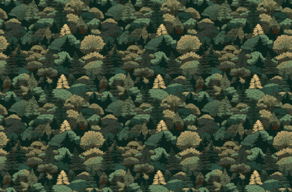 Download Retro Nature Patterns - Vintage Clipart - Nature Collection