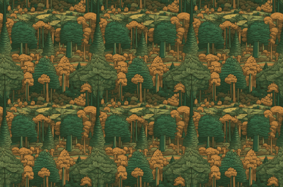 Download Retro Nature Patterns - Vintage Clipart - Nature Collection
